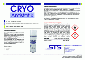 CRYO Antistatik Datenblatt